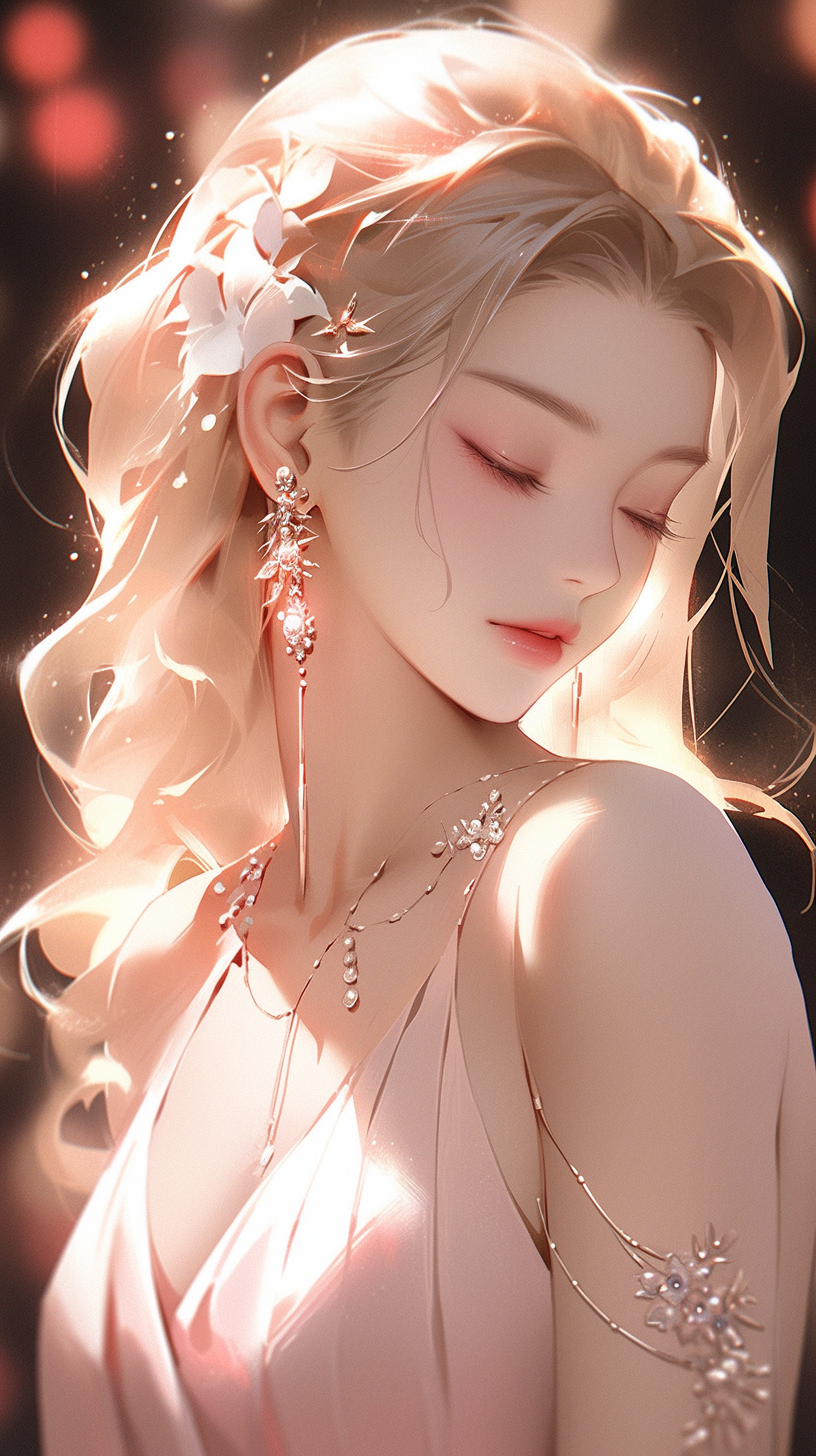 美女高雅造型_美女壁纸手机壁纸