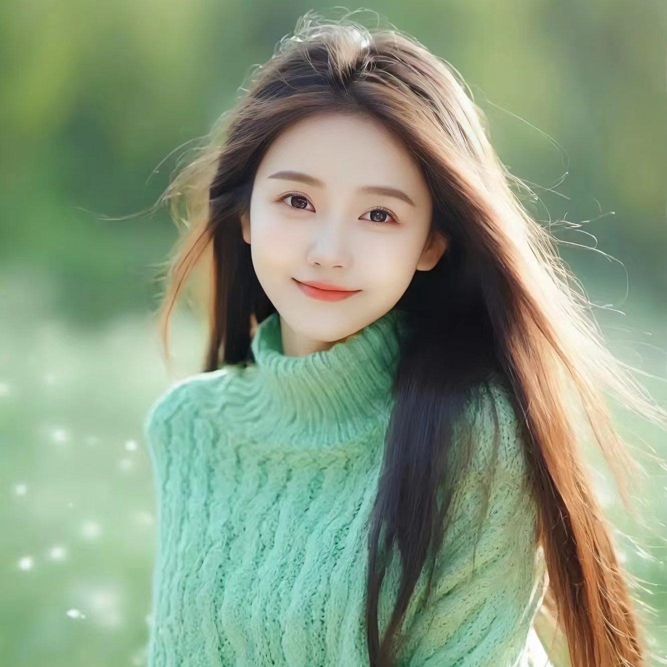 美女头像真人_美女照片头像