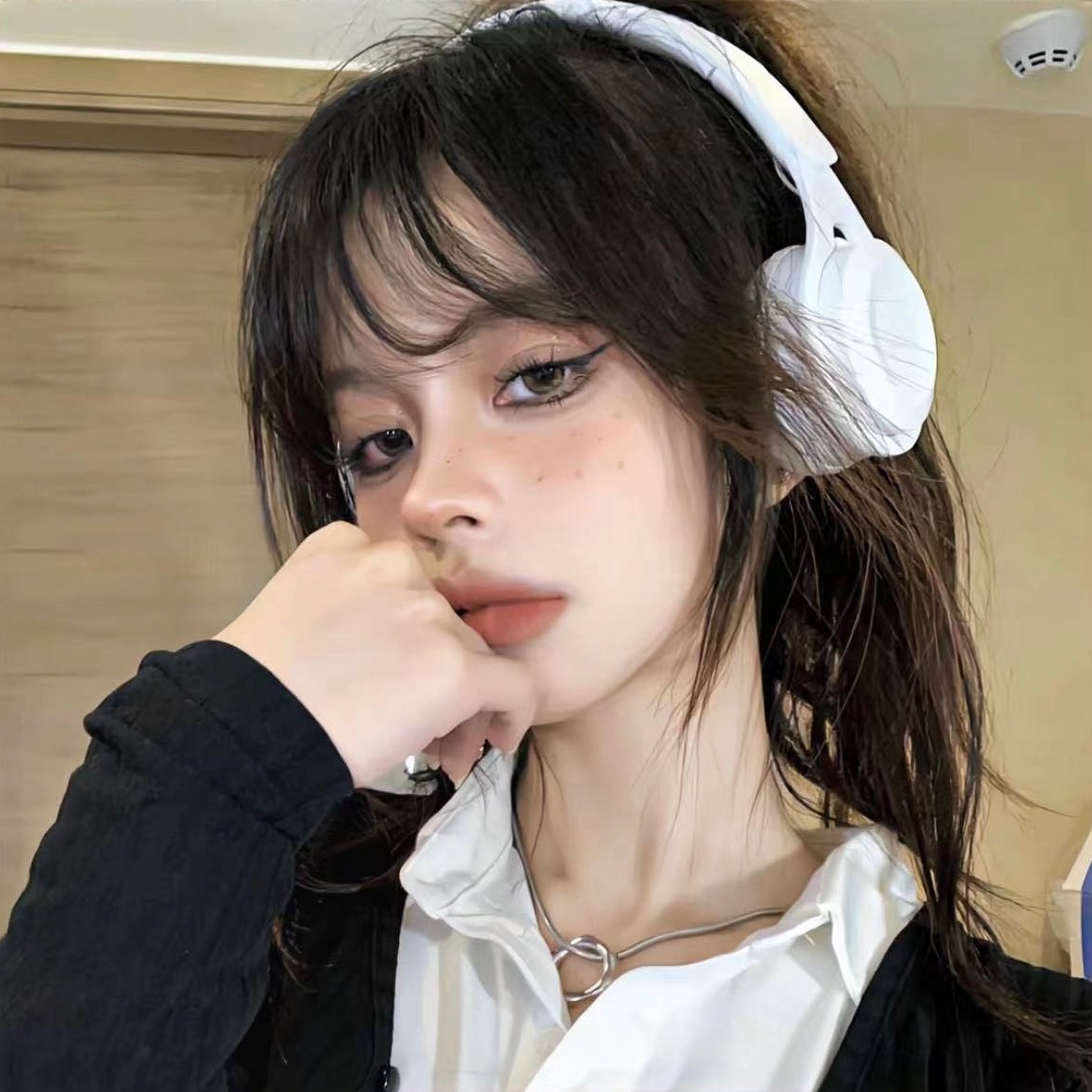 美女头像可爱霸气高冷_美女图片微信头像真人