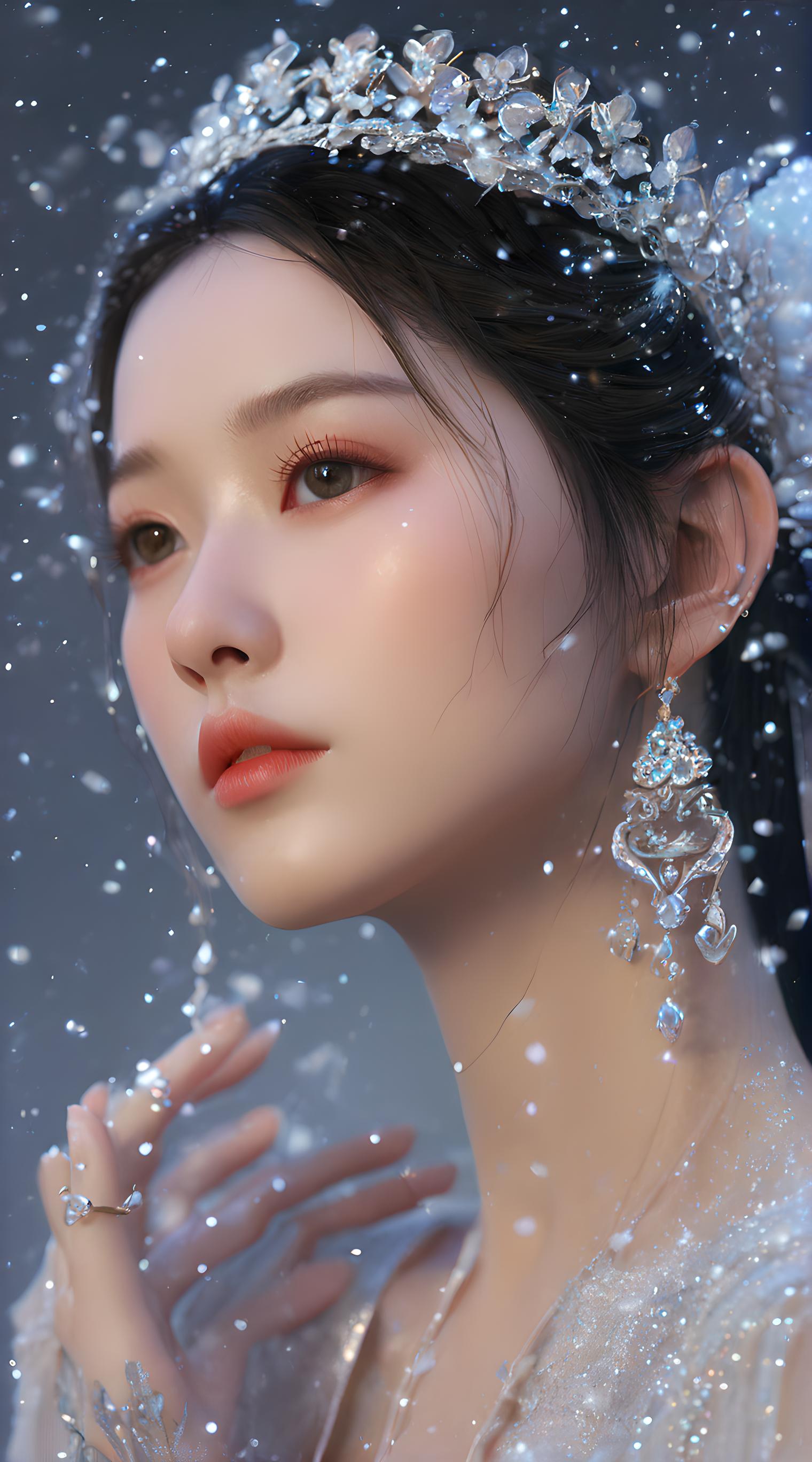 美女高雅造型_美女壁纸
