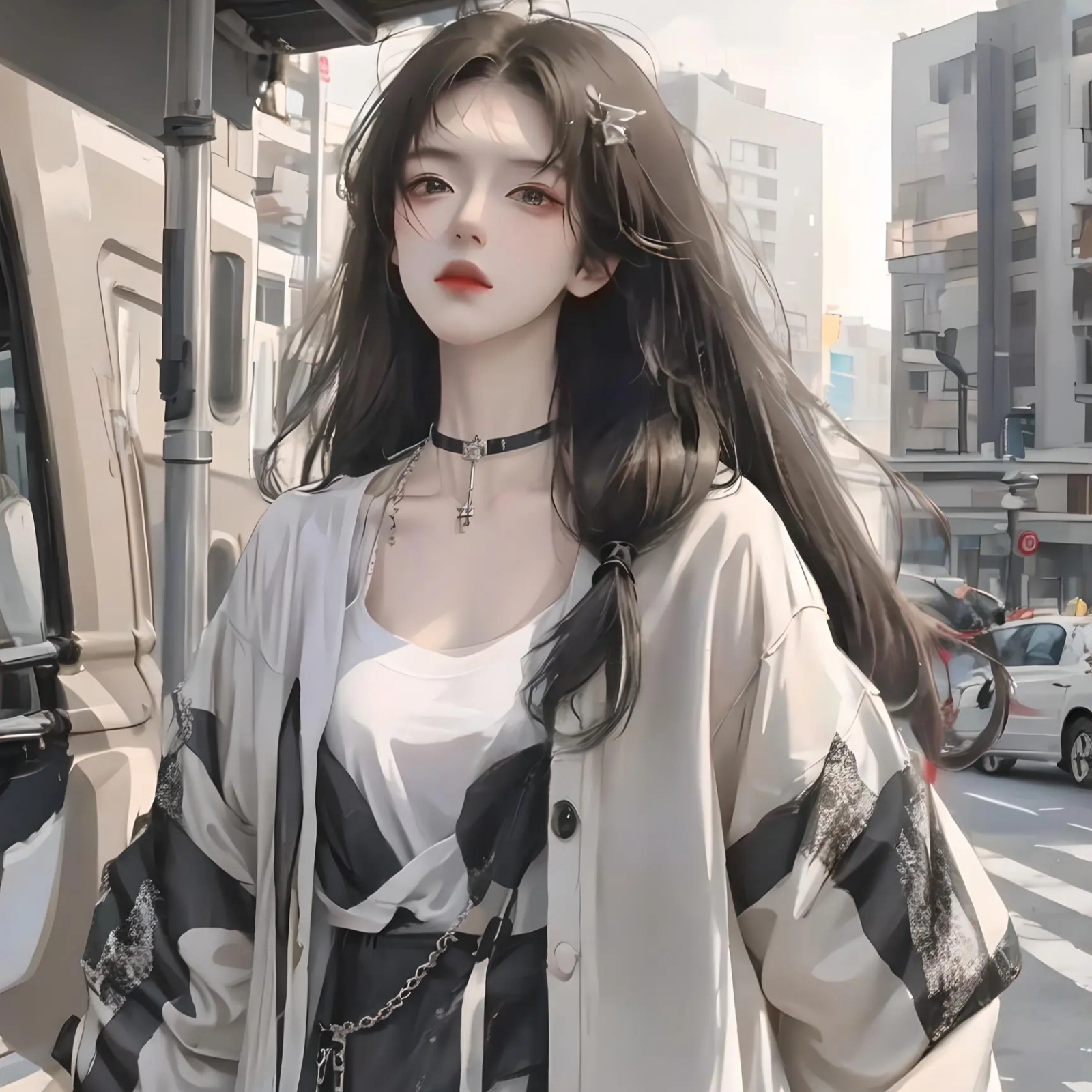 美女高雅造型_美女头像图片真人