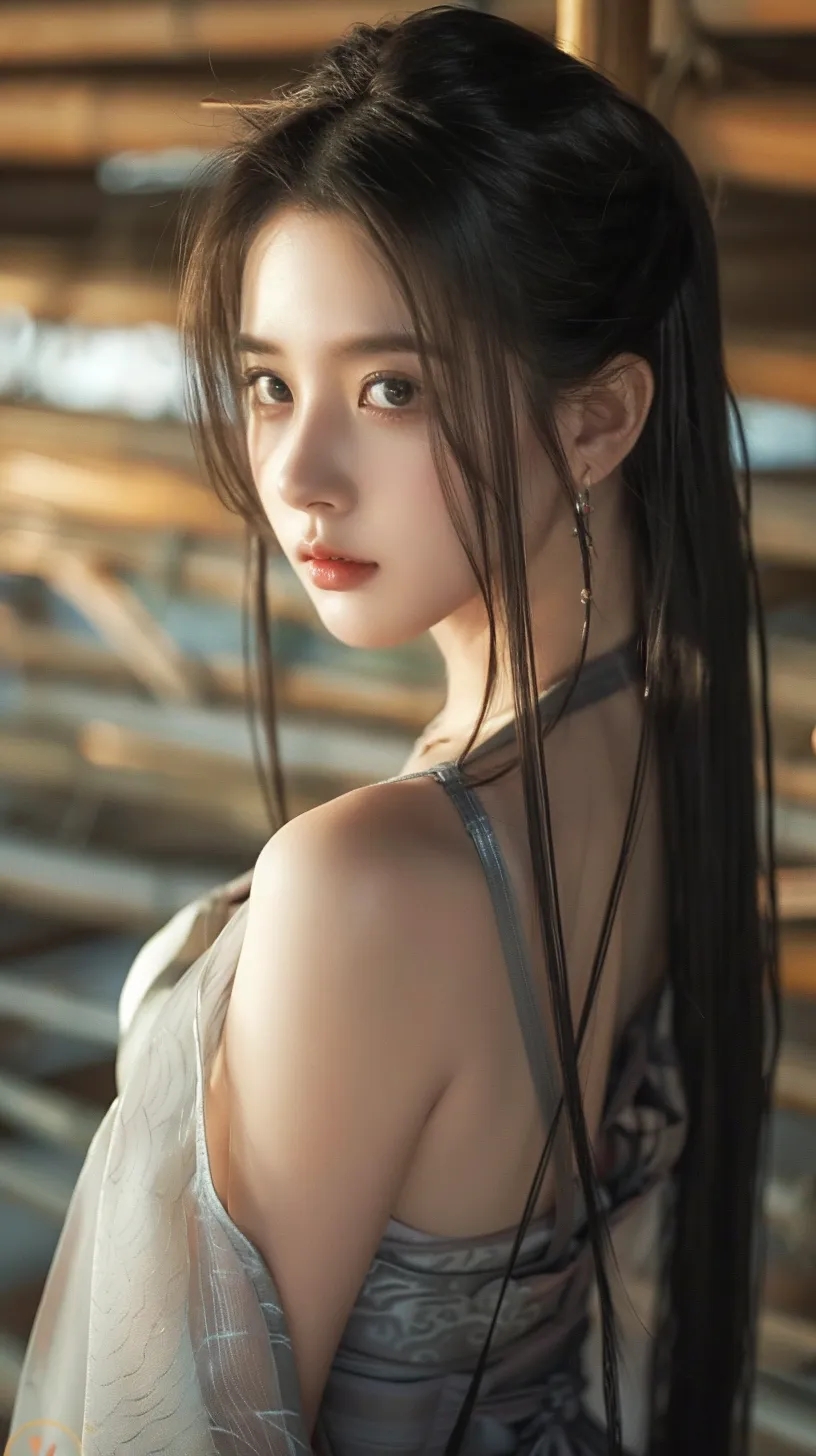 美女头像真人背影_美女自拍