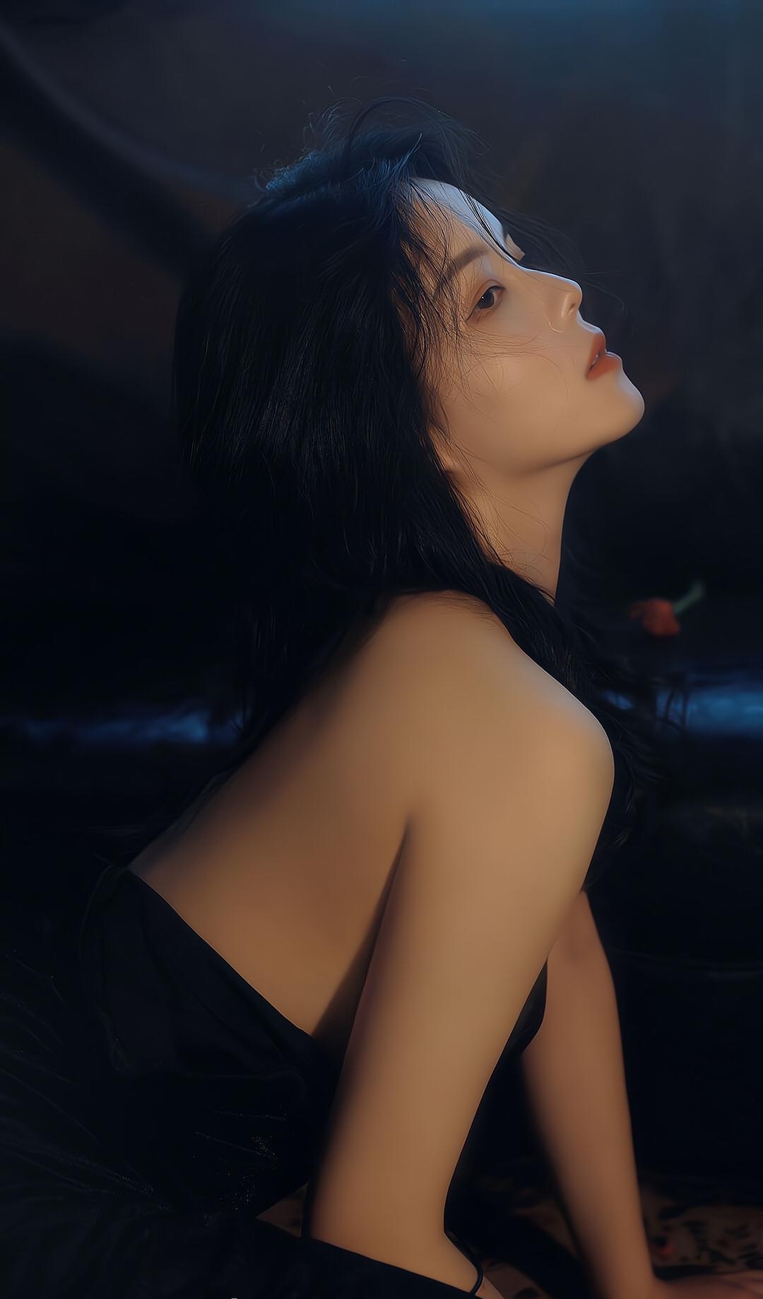 美女头像真人氛围感_美女头像真人可爱