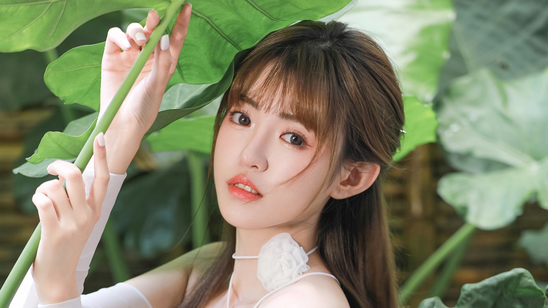 森系唯美好看清纯美女壁纸_美女头像真人职业