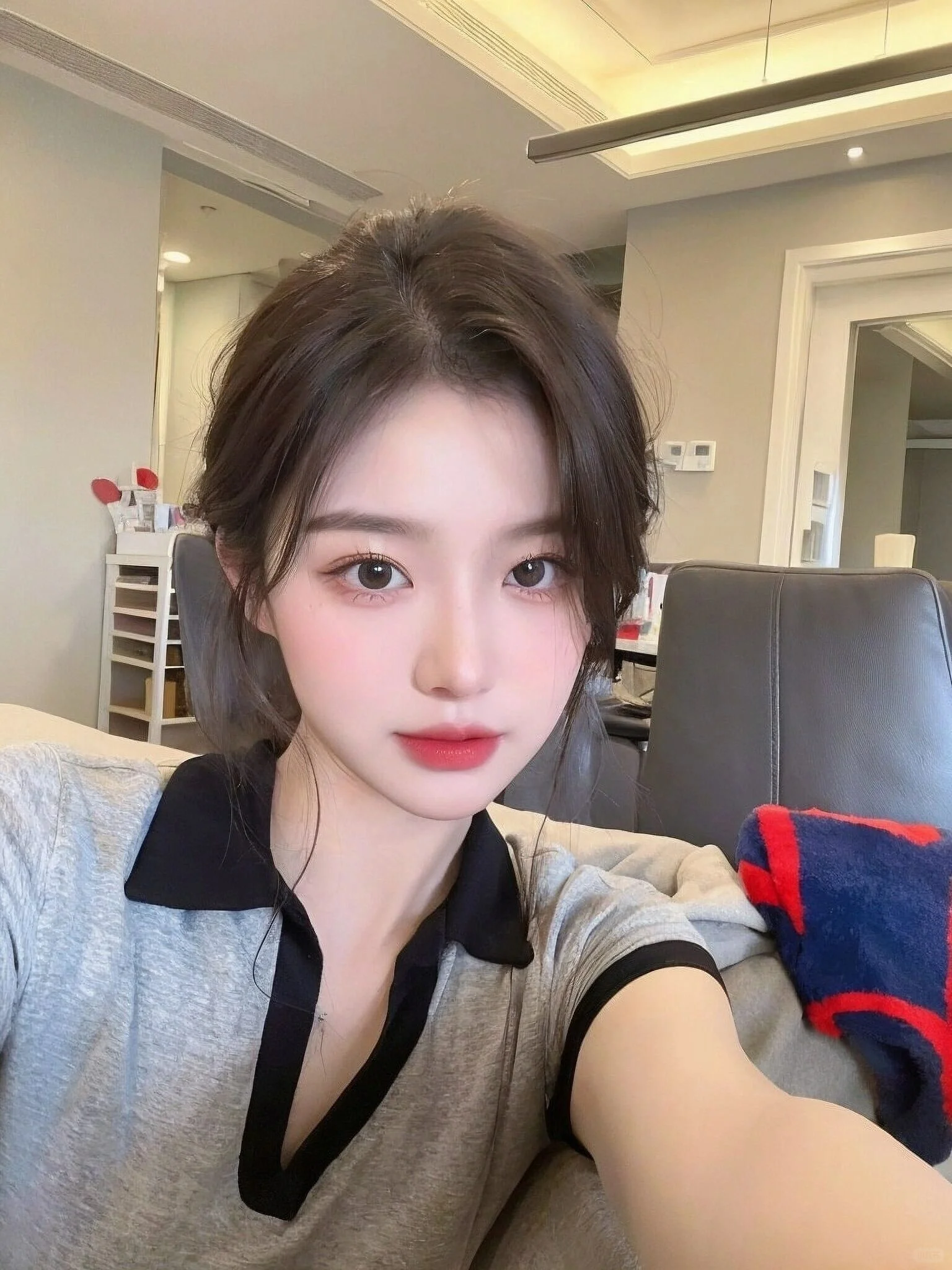 圣诞节平安夜立体人物写实图图片素材_美女头像