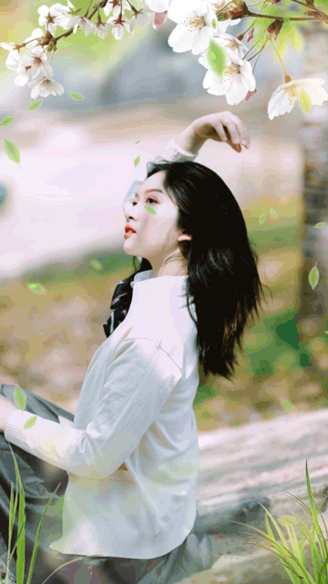 简约风粉丝应援微信微博头像_美女头像真人微信
