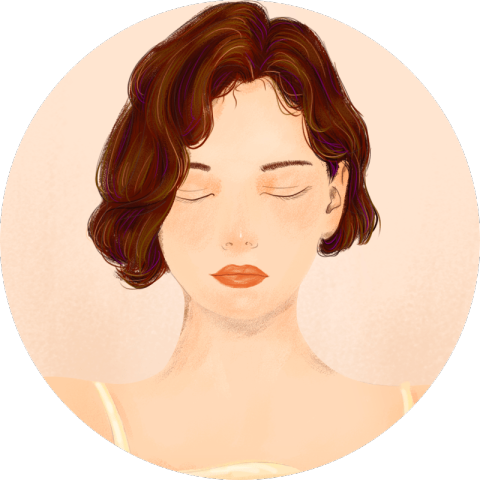 光影头像_美女高雅造型