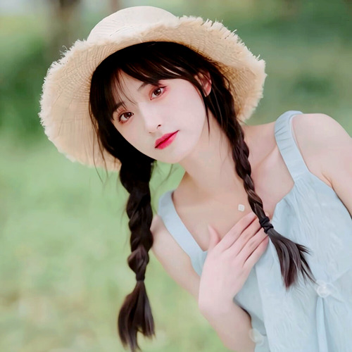 美女高雅造型_美女照片侧脸好看头像