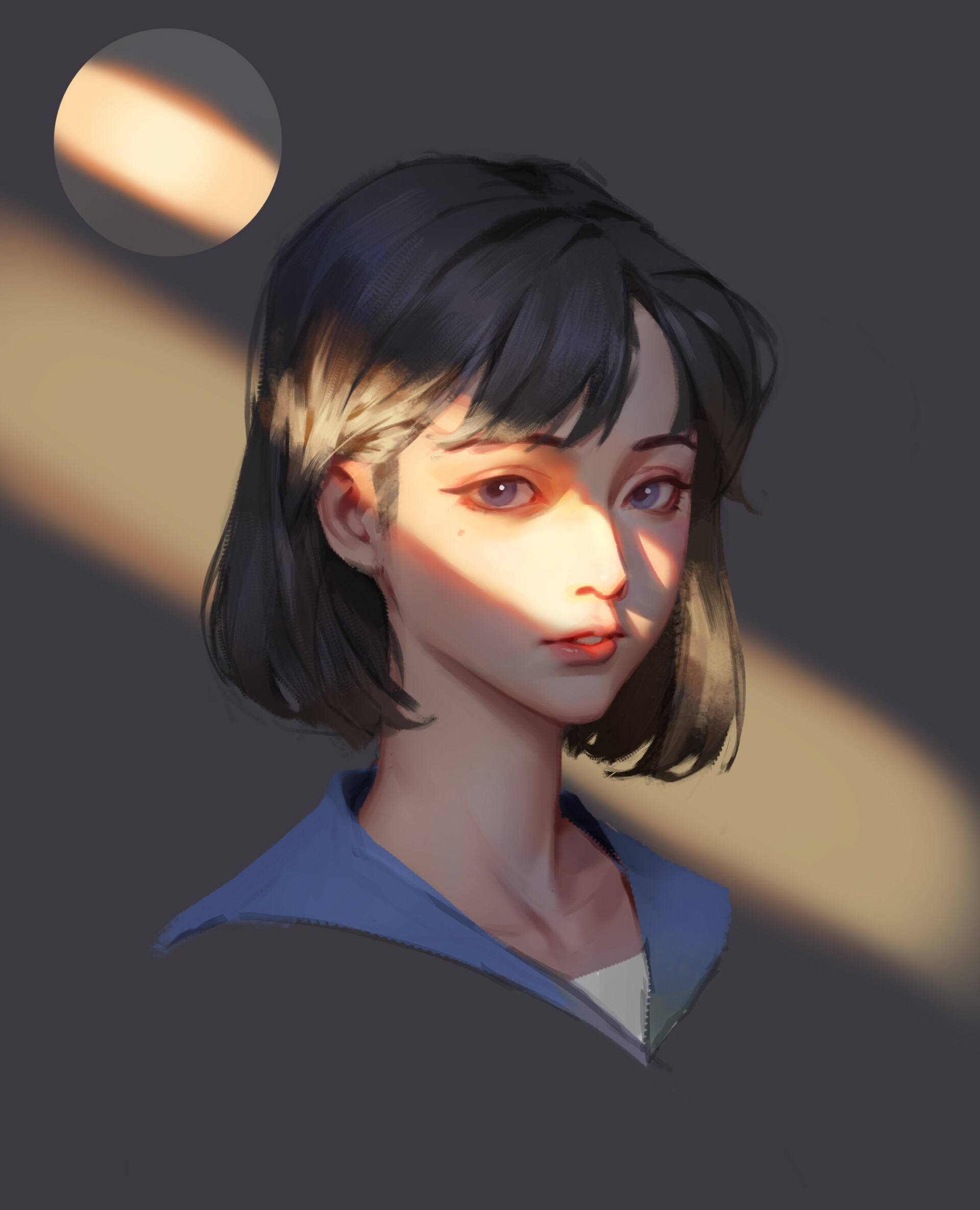 光影头像_美女时尚街拍