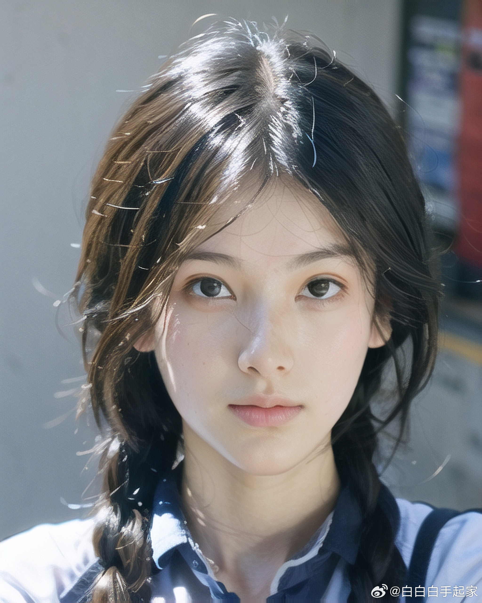 美容护肤模特人像图片_美女自拍