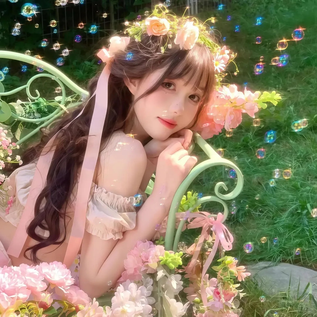 美容顾问个人形象打造简约时尚头像_美女自拍