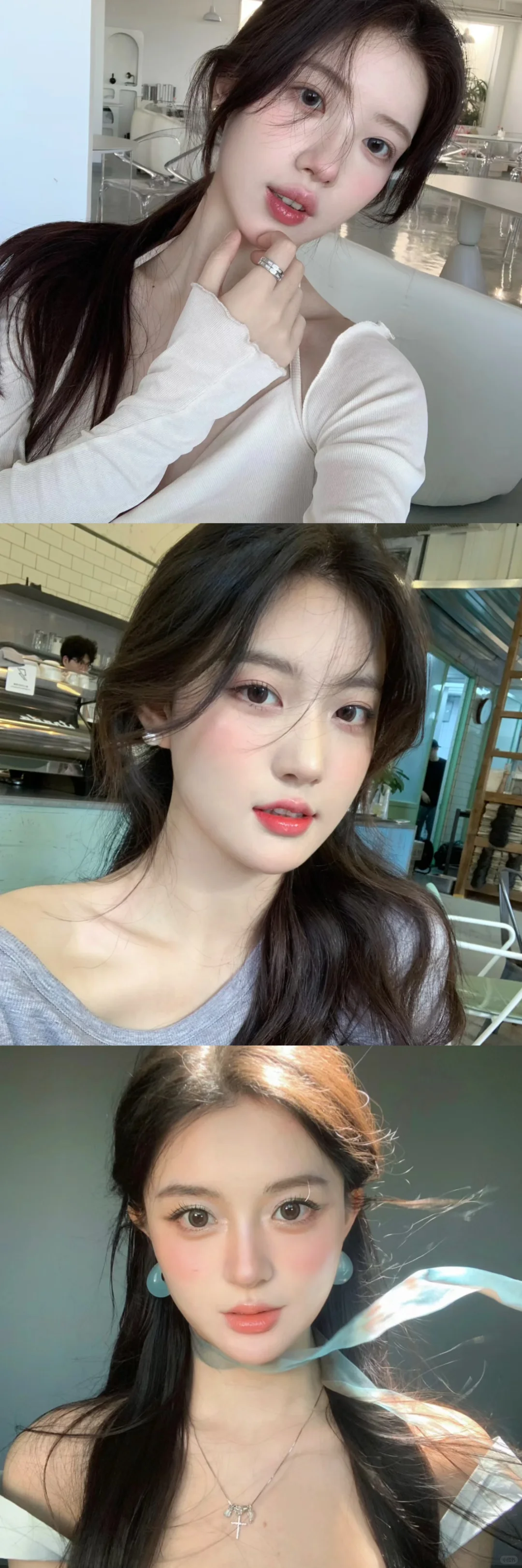 双人合照女生逛街购物精修摄影图_美女照片头像