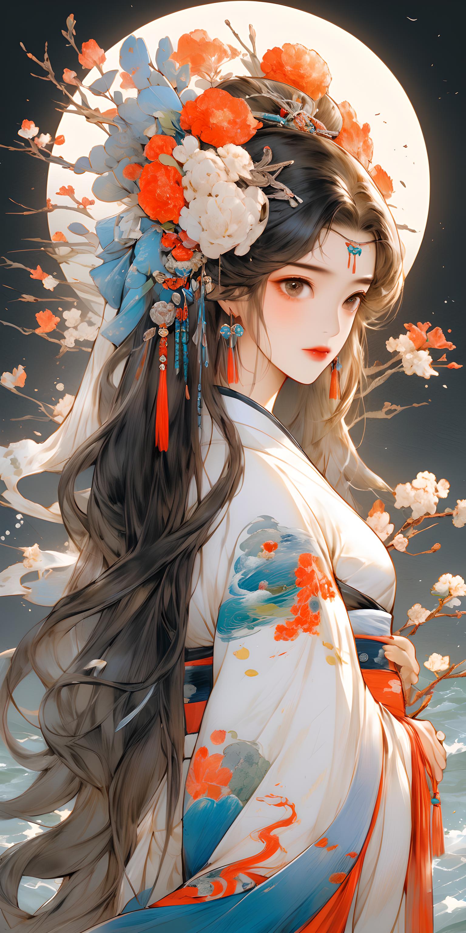 美女壁纸手机壁纸高清_美女头像真人