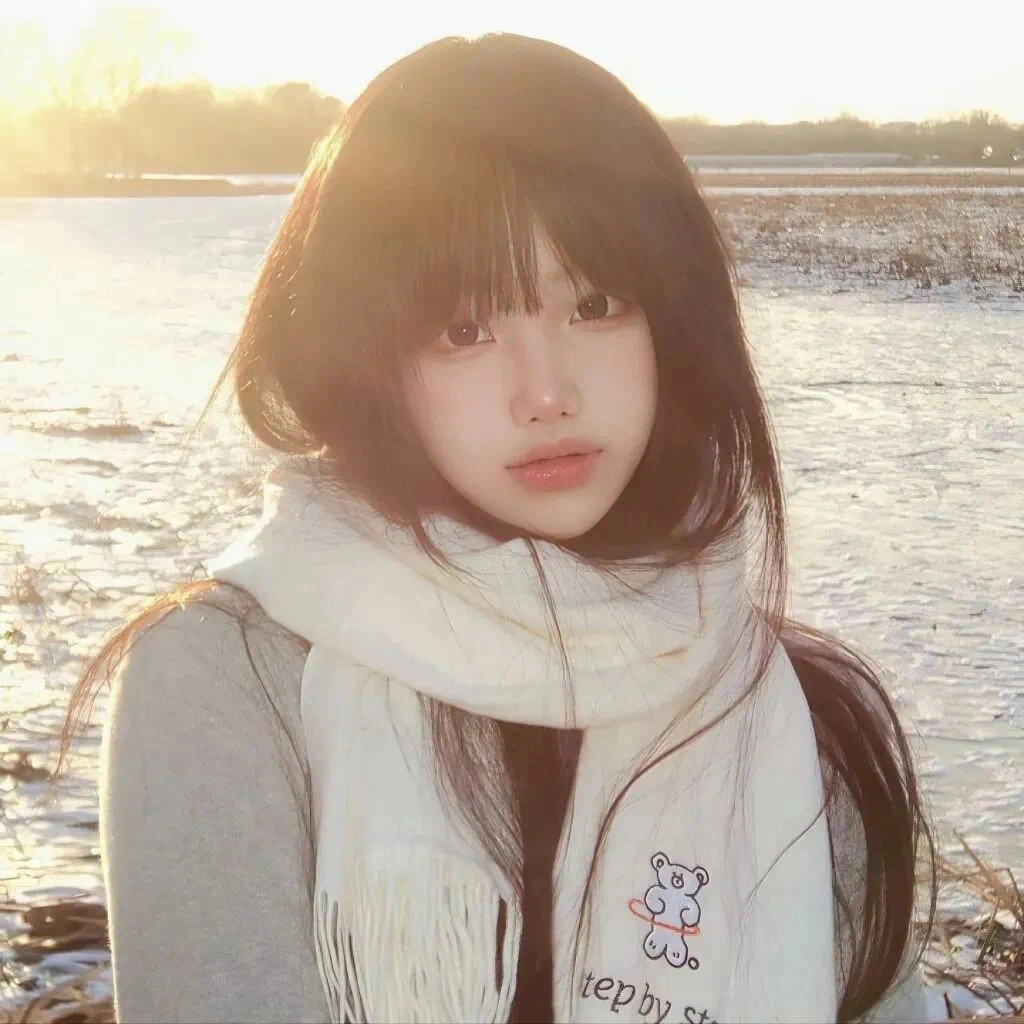 情侣头像_美女头像真人侧脸