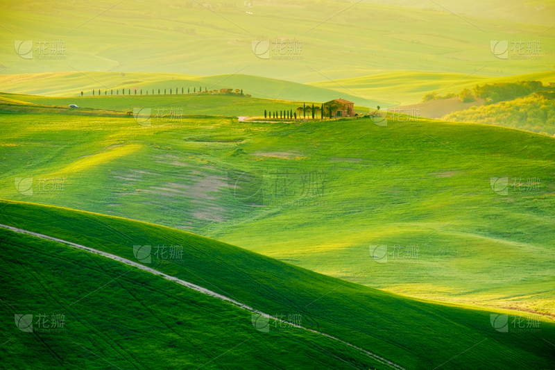 服饰系列写实绿色旗袍家居场景_美女图片微信头像
