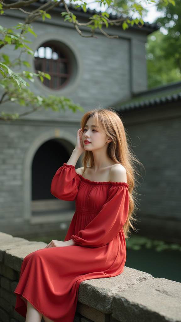 美女图片微信头像真人背影_美女时尚街拍