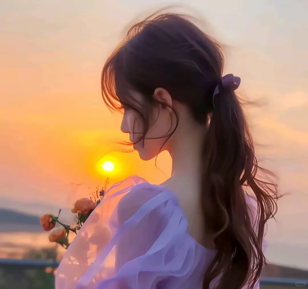 温柔女生头像合集背影头像小红书_美女时尚街拍