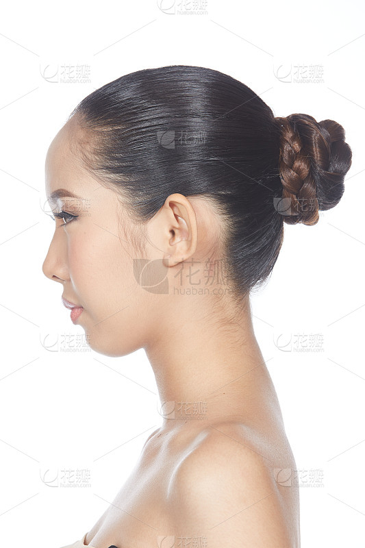 新娘盘头_美女头像可爱霸气高冷