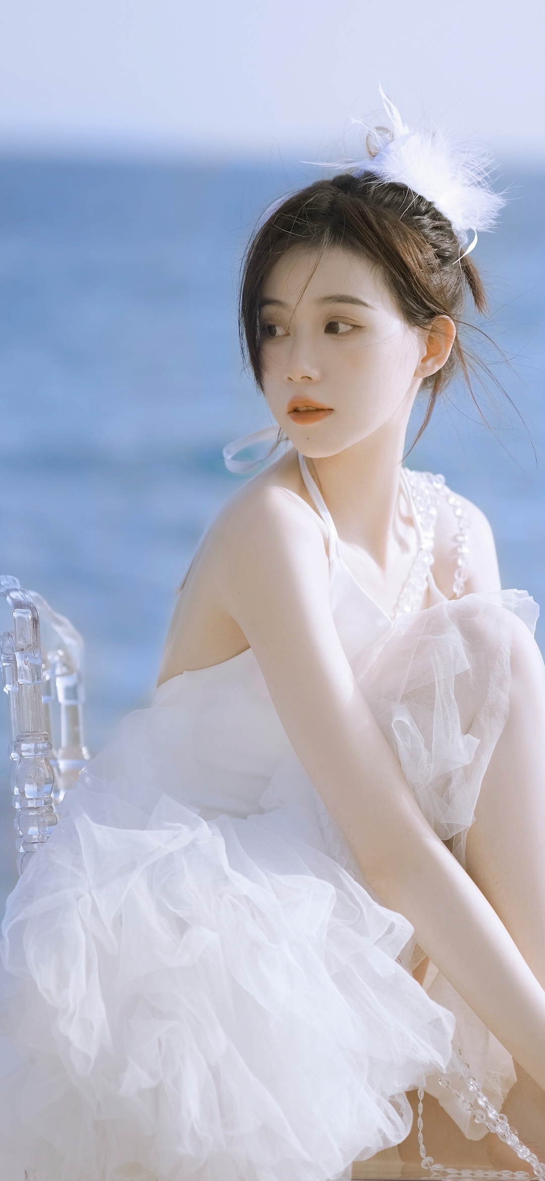 居家养眼清纯可爱小姐姐美女壁纸_美女高雅造型