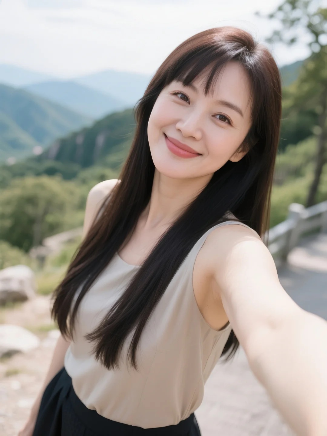 一个人的徒步旅行_美女壁纸