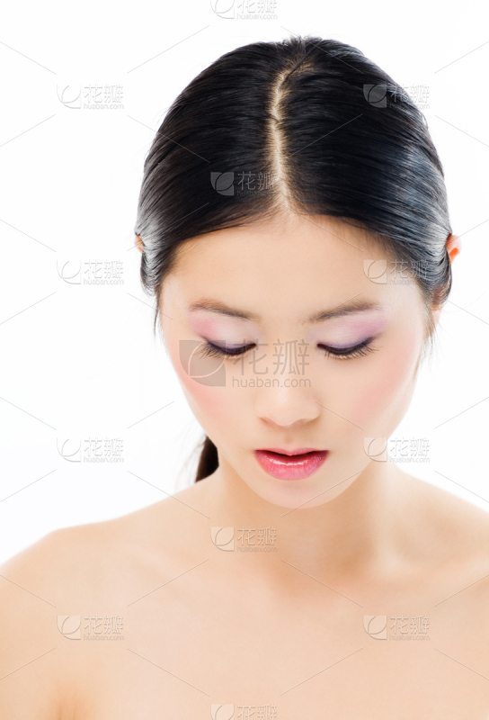 绝美女头真人女生头像_美女自拍