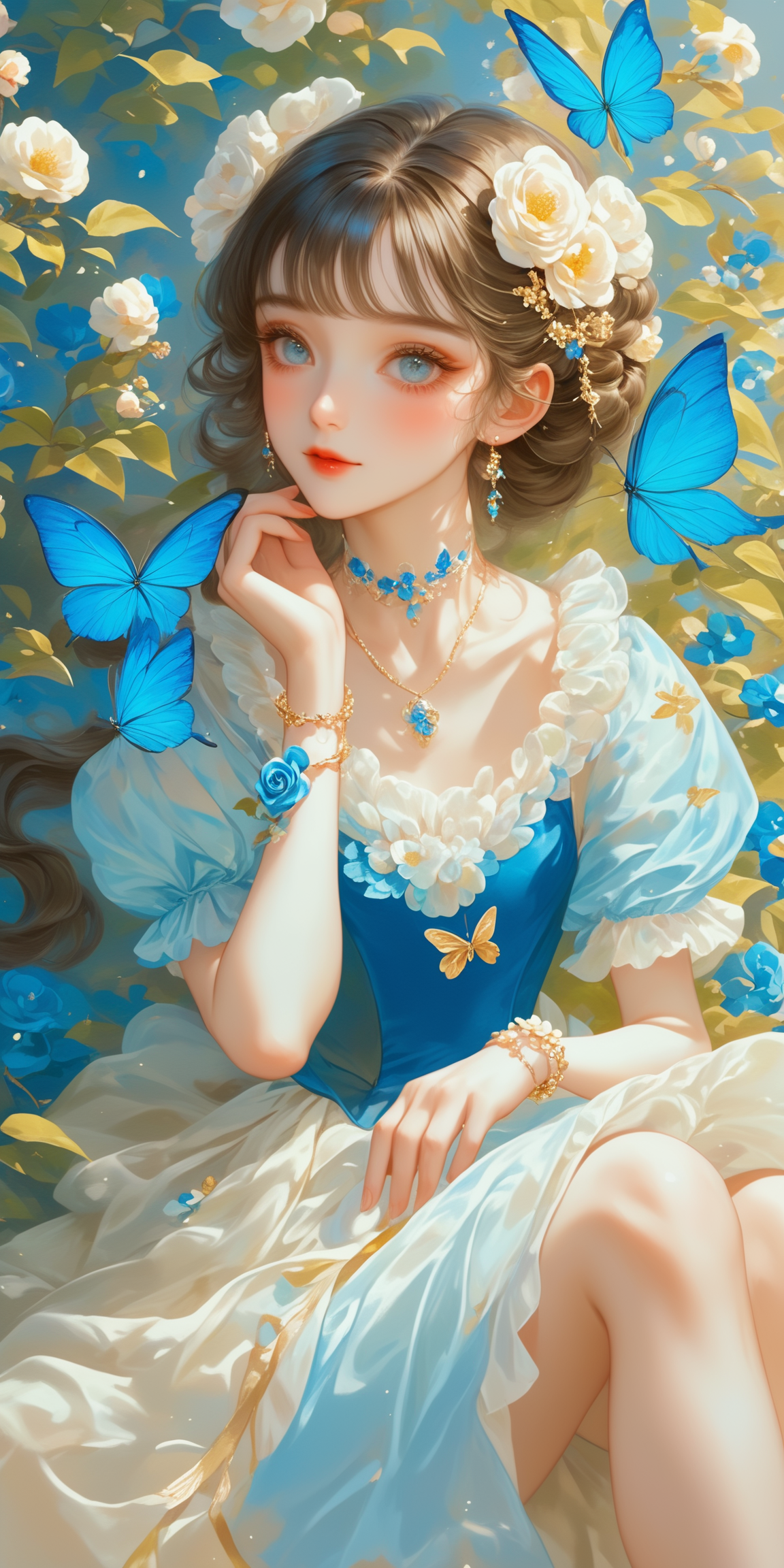 美女高雅造型_美女壁纸