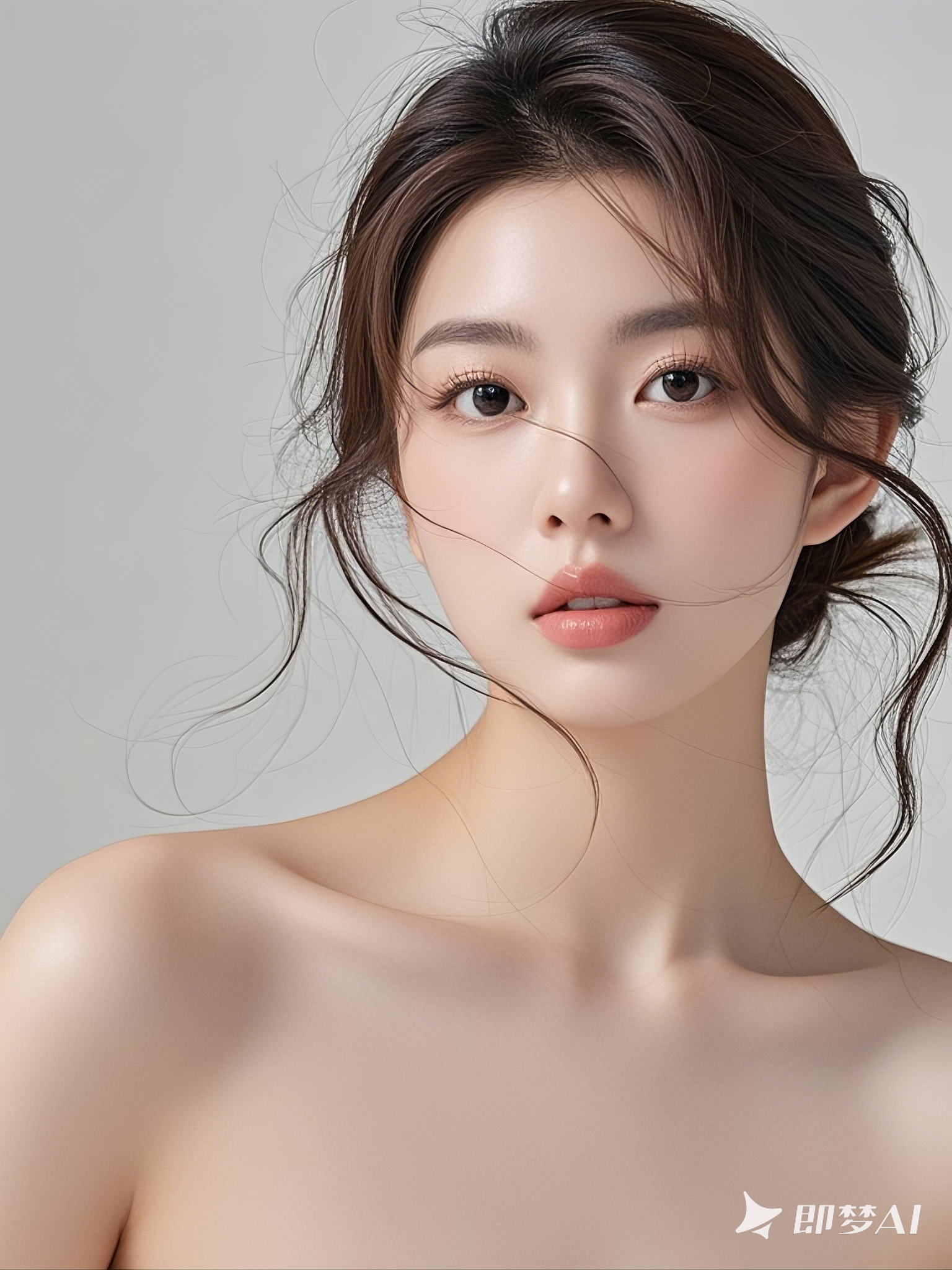 女人自然美头发麻花辫高雅多样图像矢量发型发型屋_美女照片背影侧面唯美