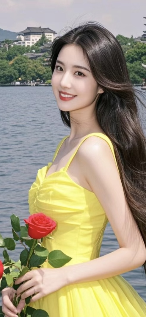 刘亦菲绿色草地清新写真手机壁纸美女壁纸壁纸下载彼岸桌面_美女照片性格