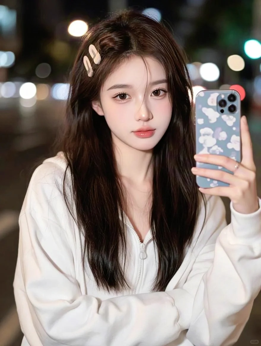 三八妇女节双重曝光女性剪影背景_美女头像