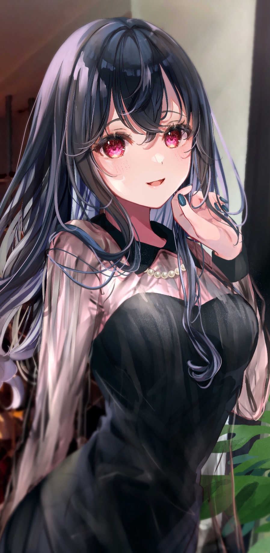 壁纸爱好者_美女自拍