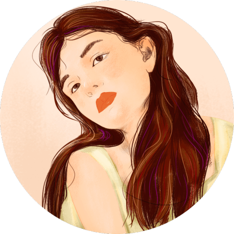 漂亮的女孩站在五颜六色的花旁边穿着复古的衣服和帽子_美女头像真人头像