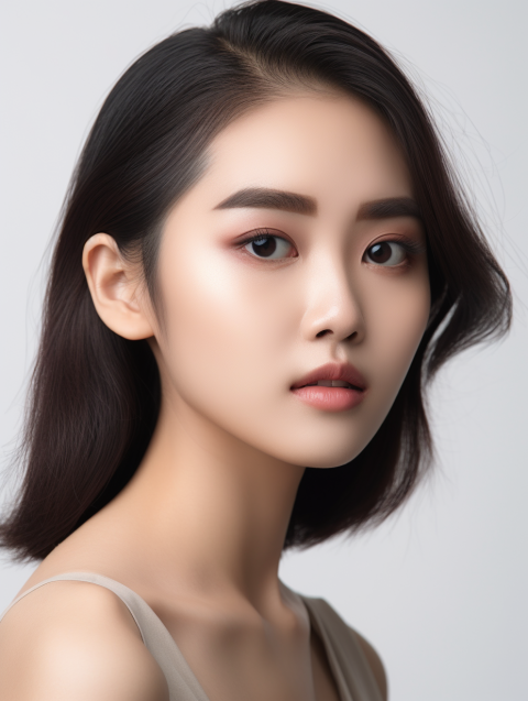 美发男生发型人像_美女壁纸桌面