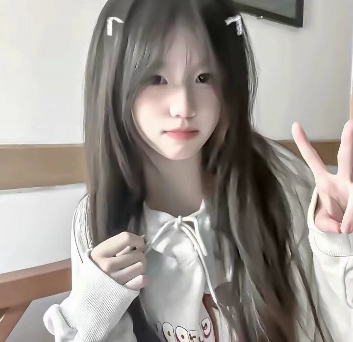 美女头像真人职业_美女高雅造型