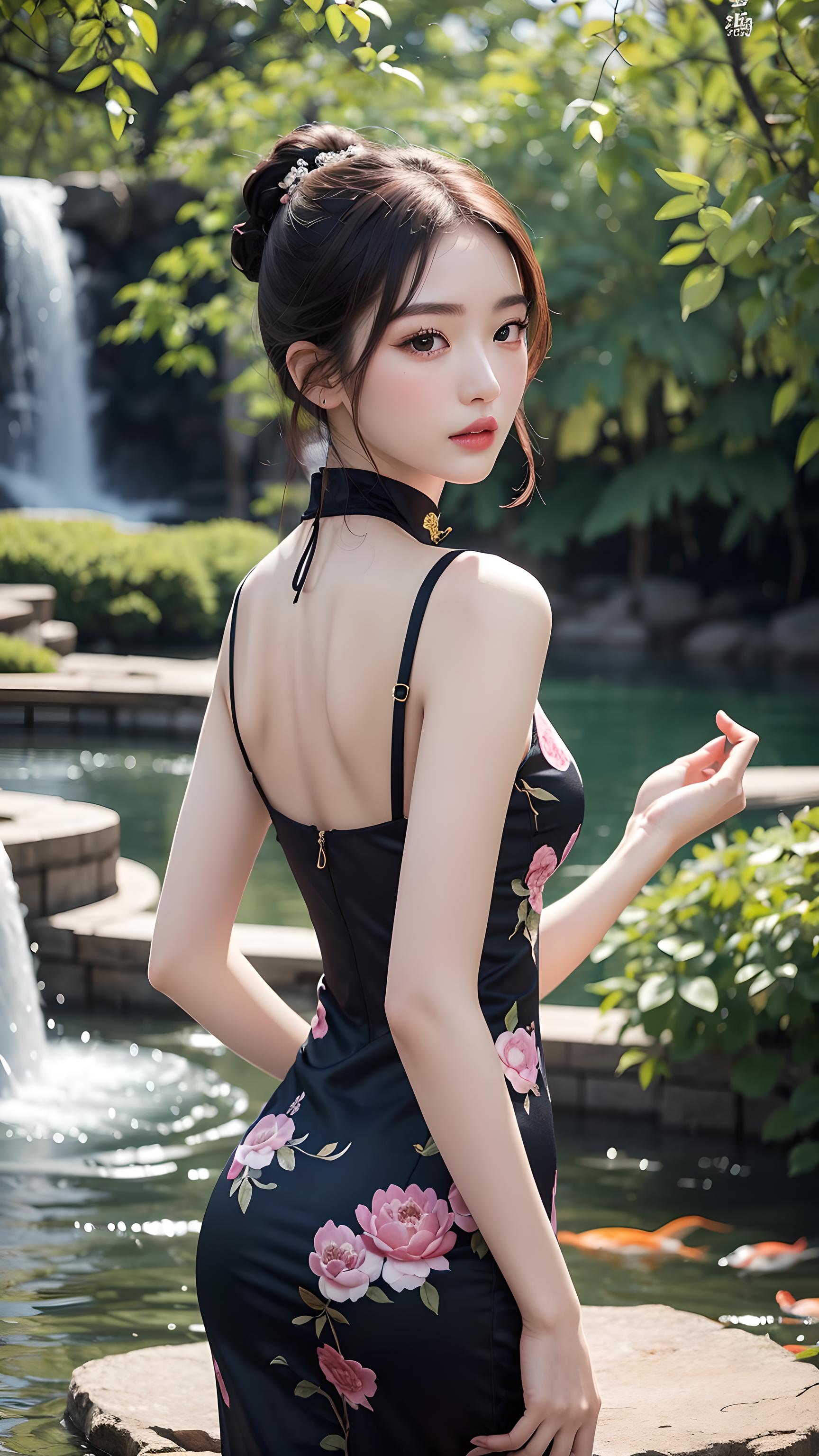 美女头像真人_美女高雅造型