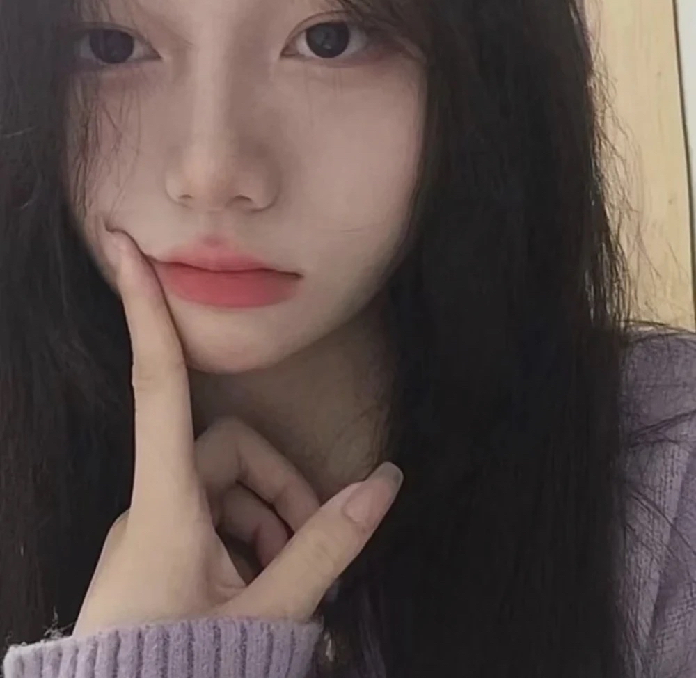 美女照片手机挡脸头像_美女头像真人