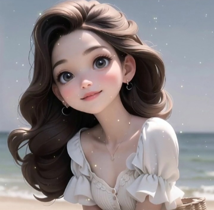 美女图片微信头像侧脸_美女自拍