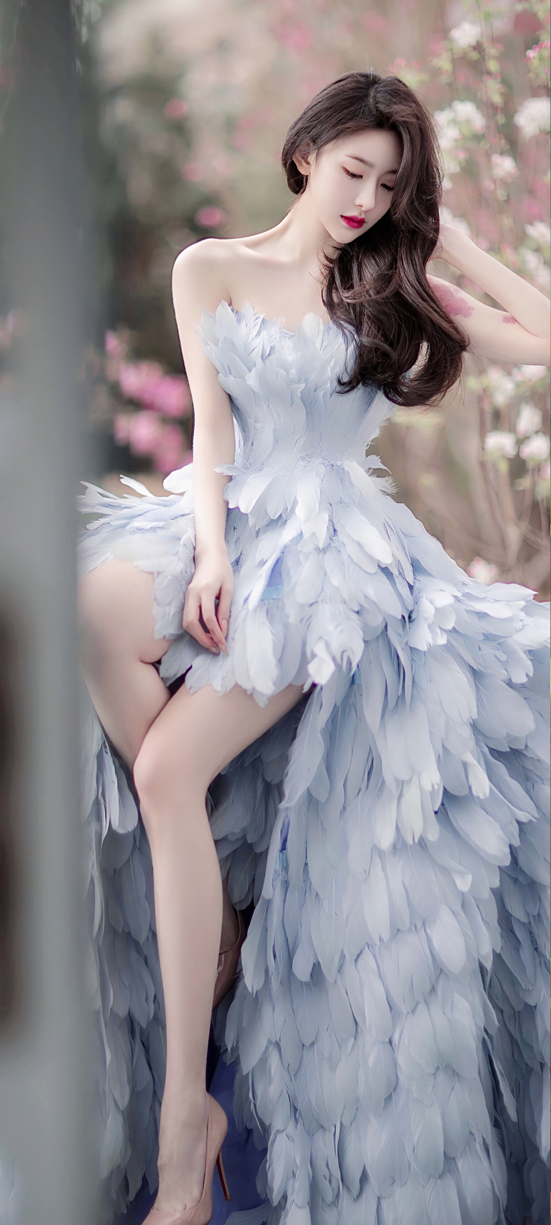 发光少女头像来自小红书网页版_美女壁纸全屏