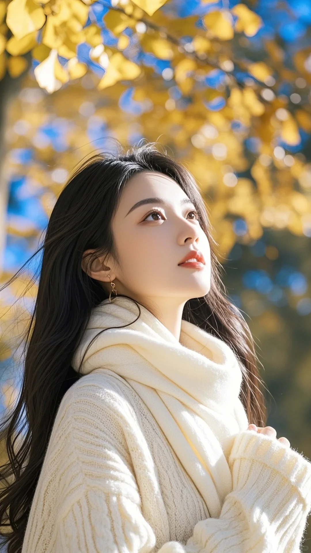 三八妇女节女神节女王节唯美浪漫人物剪影背景图片素材_美女头像甜美