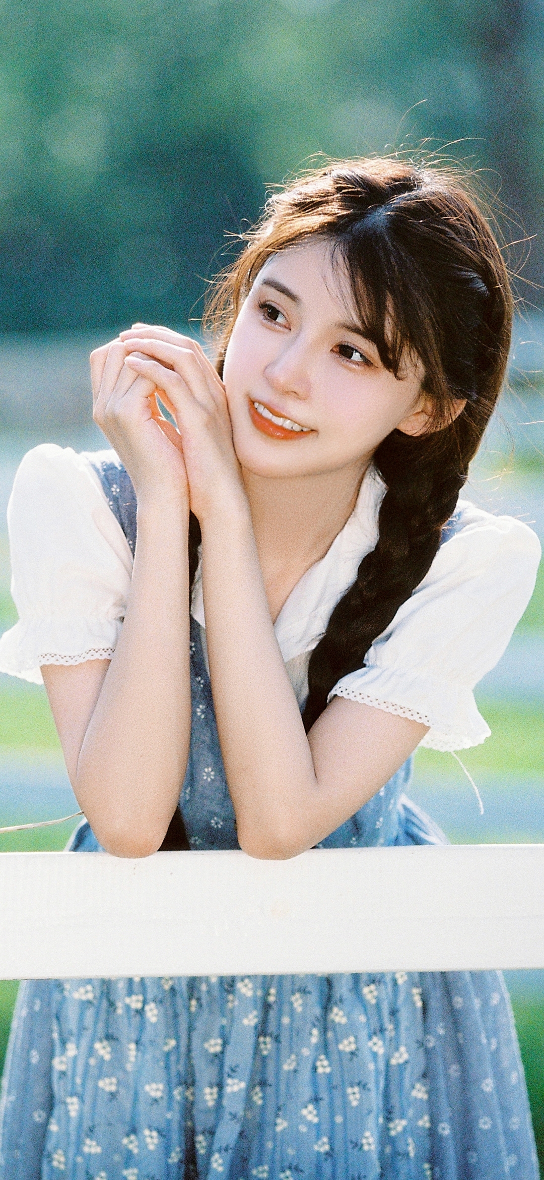 春天复古写真小红书_美女照片