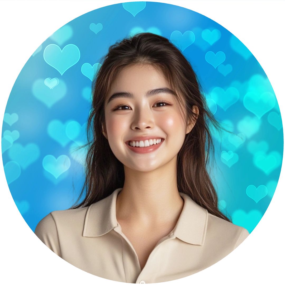 手绘二次元动漫头像人物插画_美女头像真人侧脸