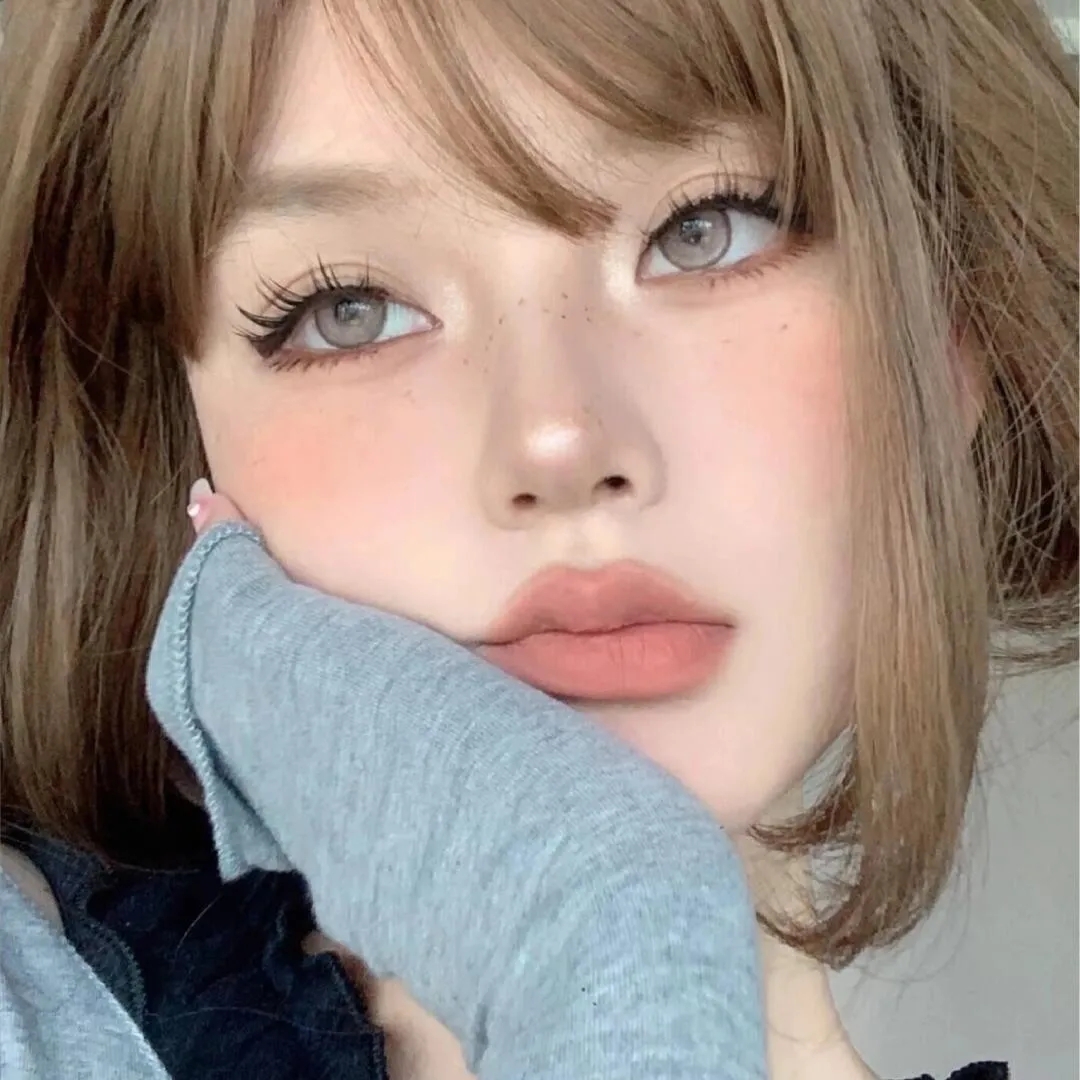 素锦真人底图小清新唯美女生头像_美女壁纸风景