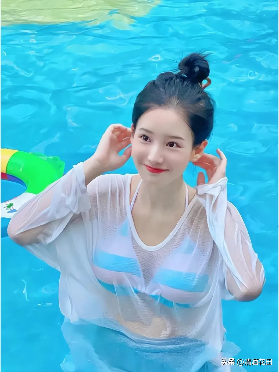 头条创作挑战赛清酒花田年月日微头条今日头条_美女头像真人版好看