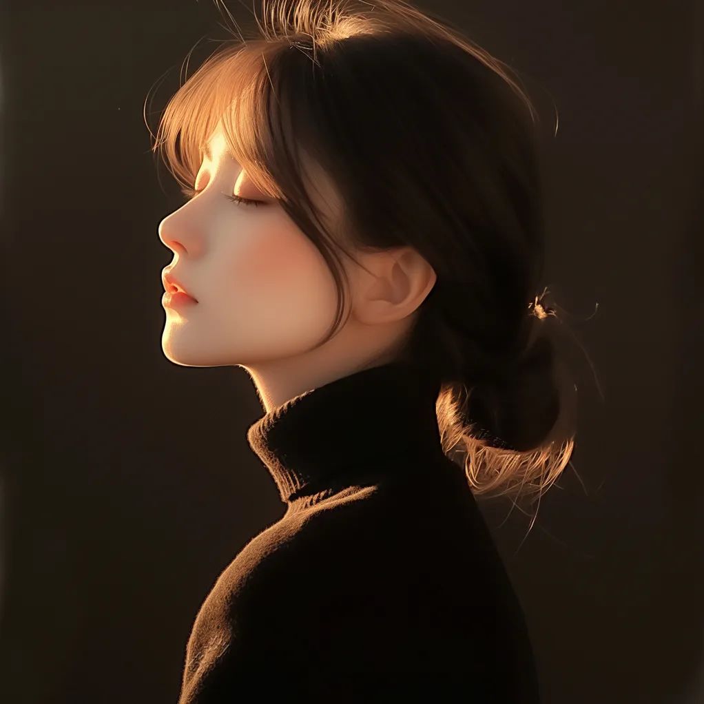 女生头像_美女头像真人背影