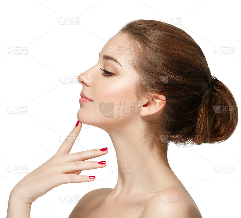 唯美侧颜女生头像小红书_美女头像