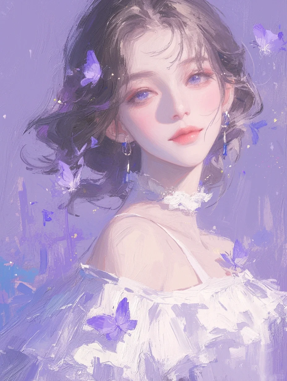 唯美头像背影小红书_美女图片微信头像侧面