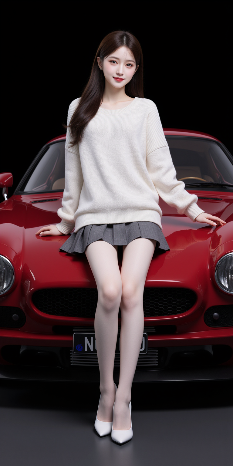 美女高雅造型_美女照片。