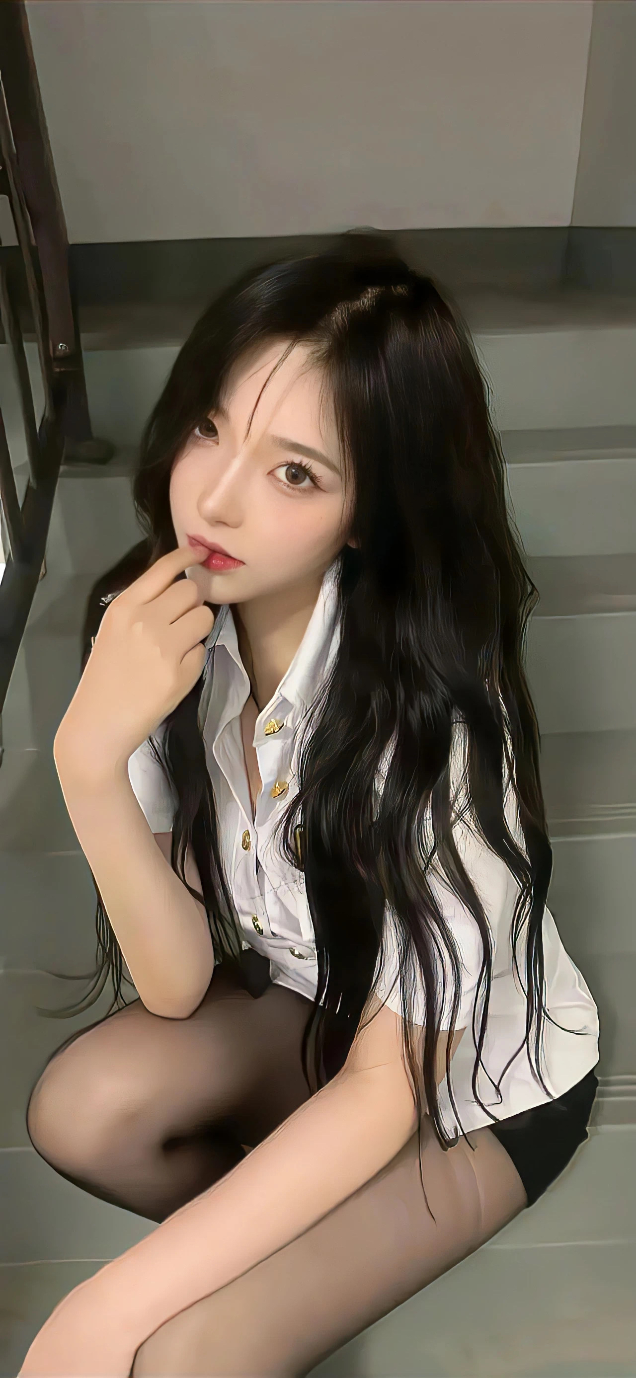 美女图片微信头像背影_美女头像真人