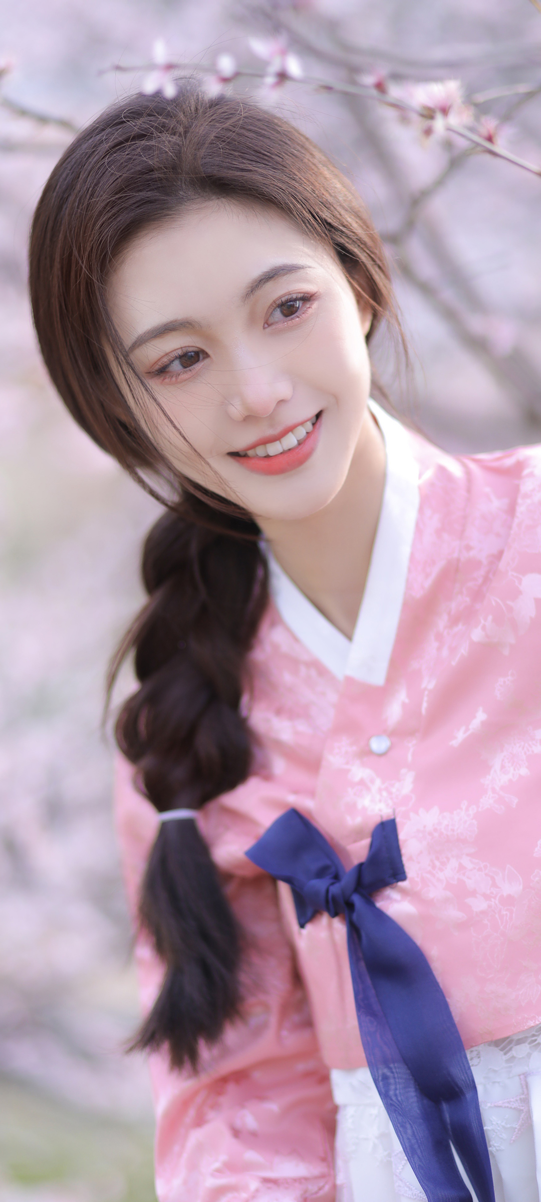 全面屏手机美女壁纸_美女照片