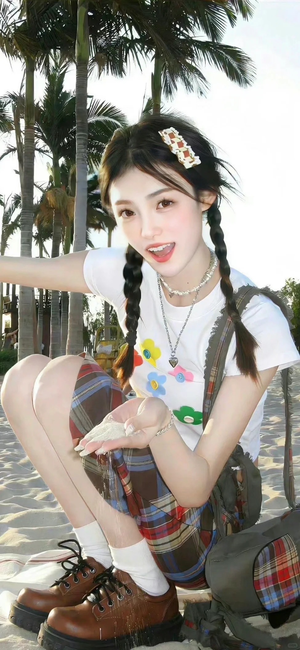 清新可人小美女高清壁纸_美女壁纸电脑桌面氛围感