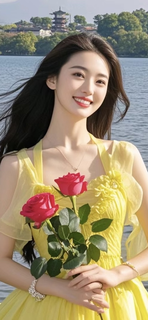 美女壁纸_美女高雅造型